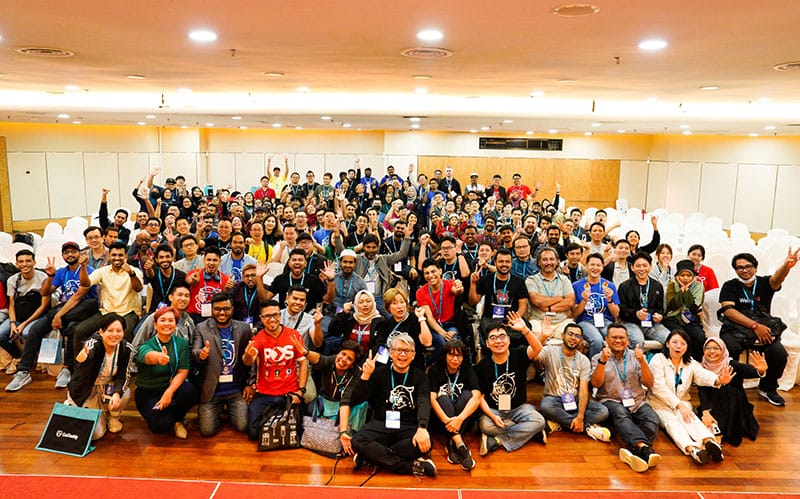 WordCamp Malaysia 2023 organisers and attendees
