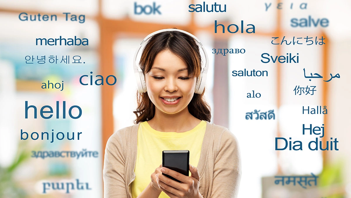 Ilustrasi tentang penggunaan hreflang pada laman web pelbagai bahasa.